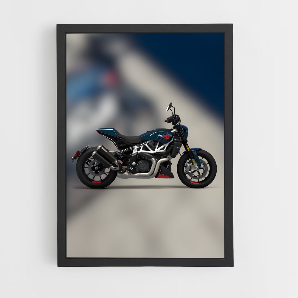 Poster Ftr r carbone élégant – affiche Indian Motorcycle (vue 2)